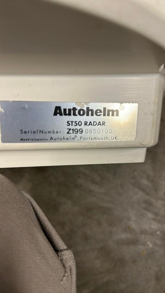Authelm ST50 Radar, Ophalen of Verzenden, Gebruikt, Radar