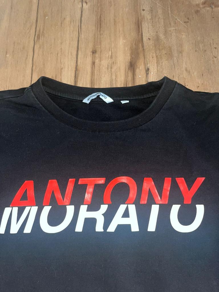 Antony Morato Zwart Sweatshirt - Maat 176 maat 16, Ophalen of Verzenden, Jas