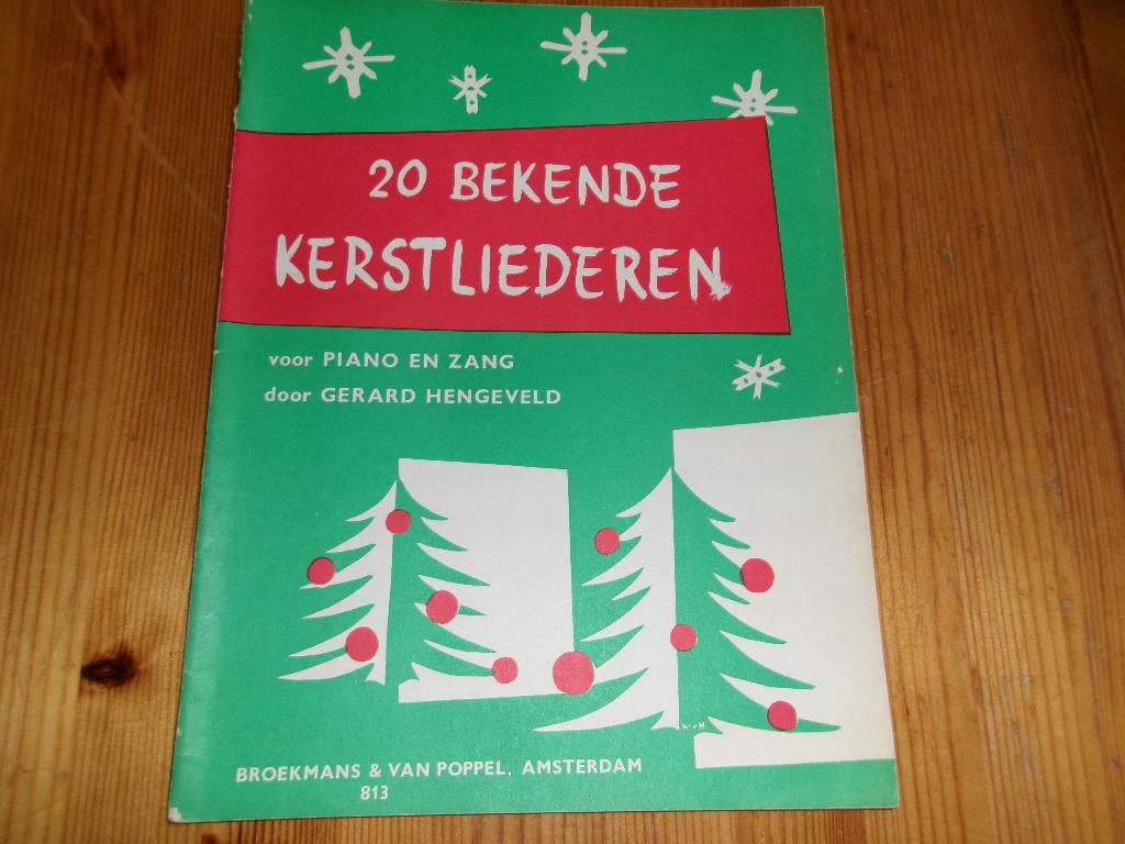 Gerard hengeveld - 20 Bekende Kerstliederen, Zang, Ophalen of Verzenden, Zo goed als nieuw, Religie en Gospel