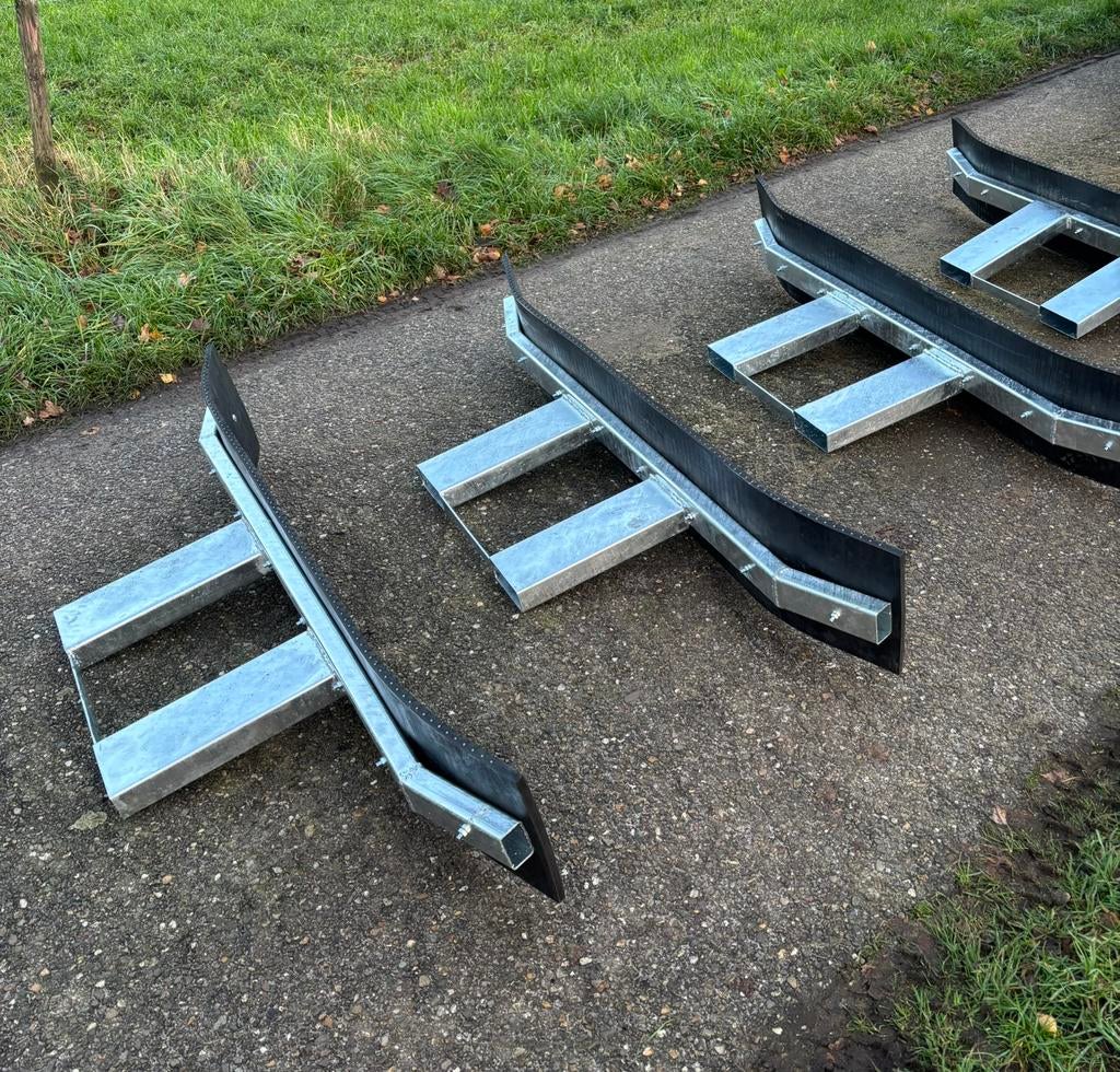 Nieuwe rubberschuif/sneeuwschuif compleet gegalvaniseerd, Ophalen of Verzenden, Glastuinbouw, Overige typen