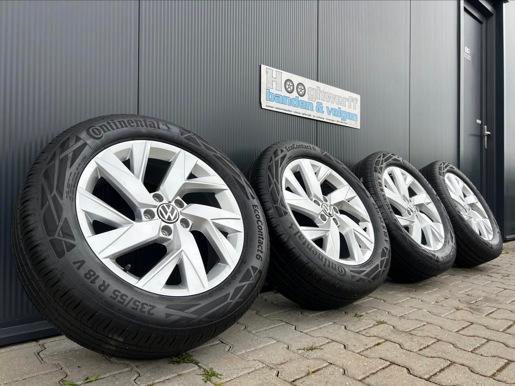 18 inch 5x112 velgen Frankfurt Origineel Volkswagen Tiguan, Auto-onderdelen, Banden en Velgen, Gebruikt, Jacob Lemairestraat 26