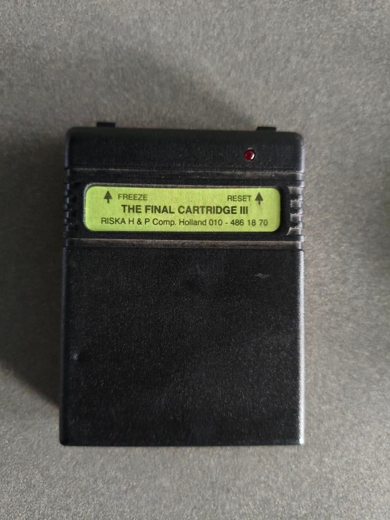 Final cartridge III voor Commodore 64., Computers en Software, Vintage Computers, Ophalen of Verzenden