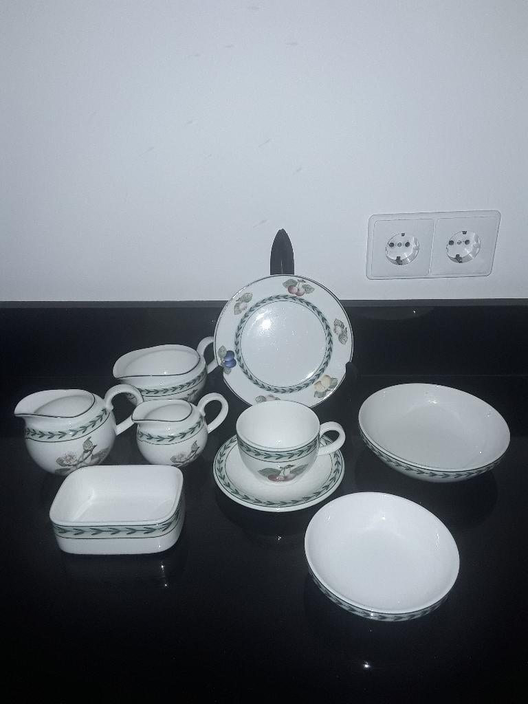 Villeroy en boch Cottage collection serviesdelen, Antiek en Kunst, Antiek | Servies los, Verzenden