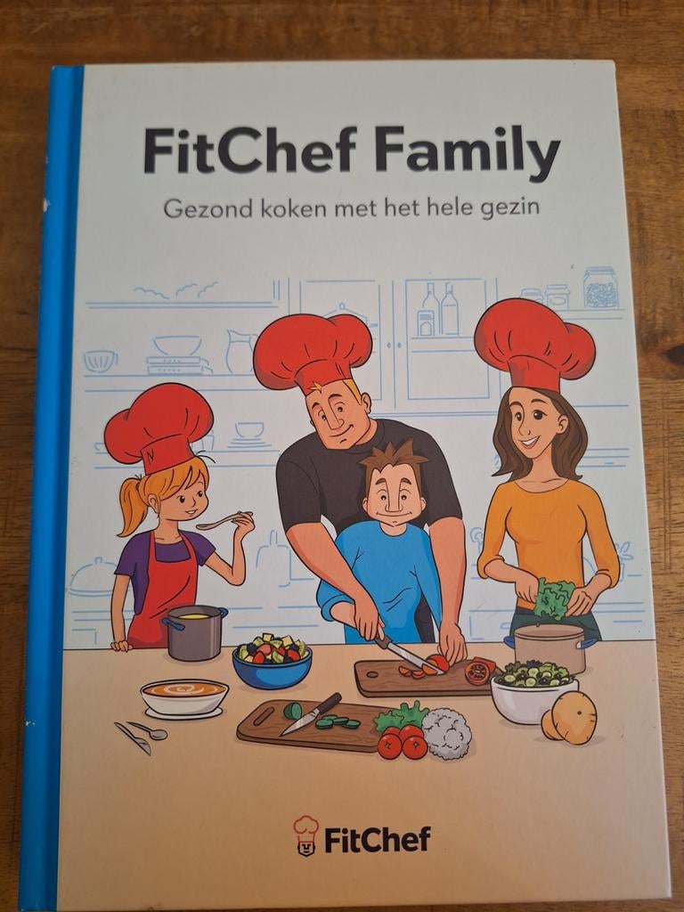 FitChef Family - Gezond koken met het hele gezin, Boeken, Kookboeken, Gezond koken, Ophalen of Verzenden, Zo goed als nieuw, Hoofdgerechten