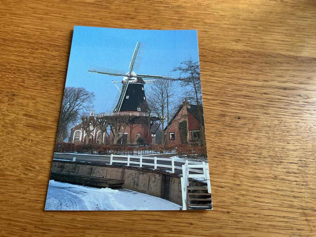 432 molen Pieterburen, Verzamelen, Ansichtkaarten | Nederland, Ophalen of Verzenden
