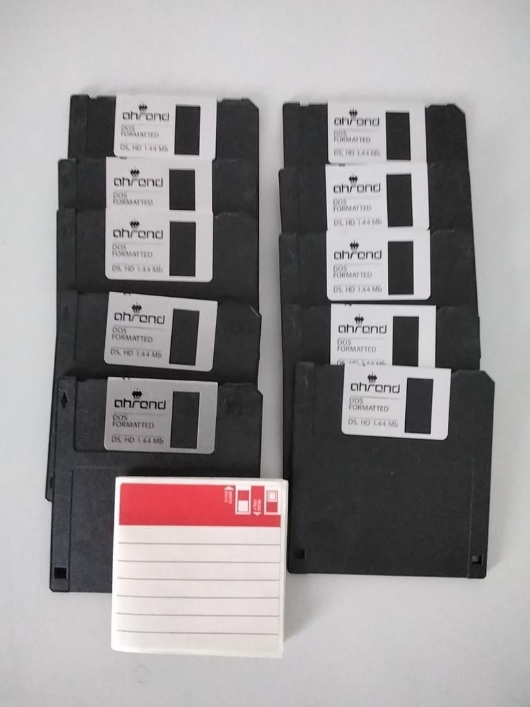 10 stuks 1.44mb diskettes, Ophalen of Verzenden