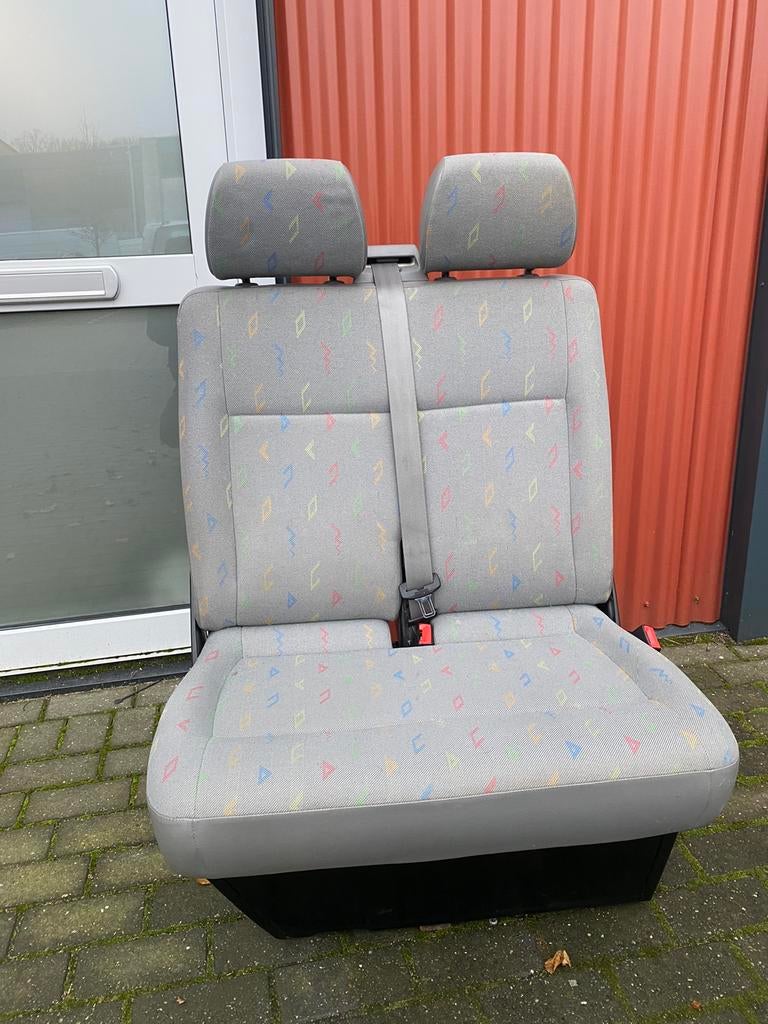 stoelen bank 2persoons volkswagen transporter t5 voorbank