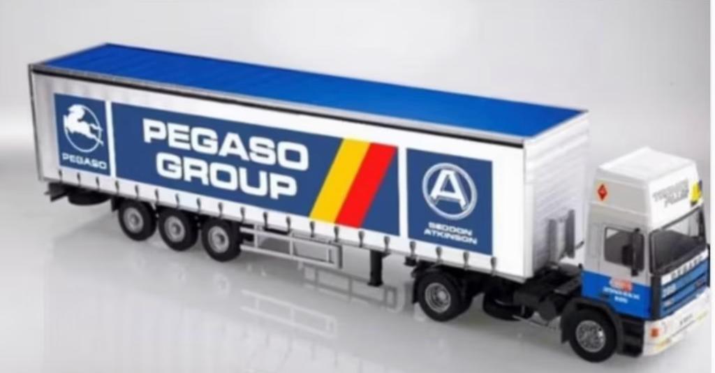 Pegaso Troner Plus PEGASO GROUP 1988 1/43 camion autobus # 3, Verzenden, Nieuw, Auto, Overige merken