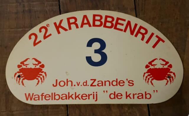 Rallyschild -   Krabenrit, Ophalen of Verzenden, Gebruikt, Auto's