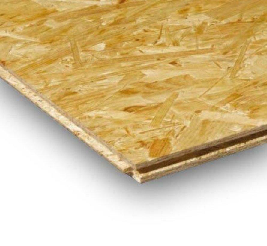 OSB 3 244cm x 59cm TG4 12mm 152 stuks € 9,99 per stuk, Doe-het-zelf en Verbouw, Platen en Panelen, Nieuw, Overige materialen, Minder dan 20 mm