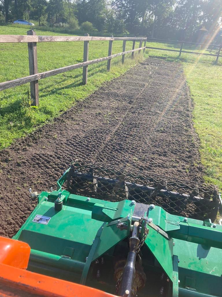 Mini loonwerk mini trekker werkzaamheden