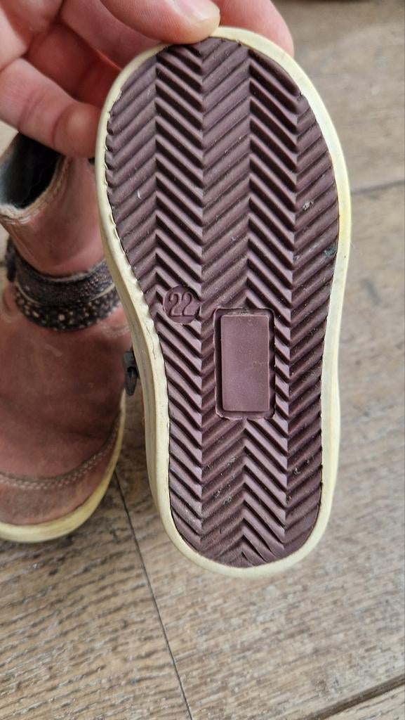 Nelson leren schoenen maat 22, Ophalen