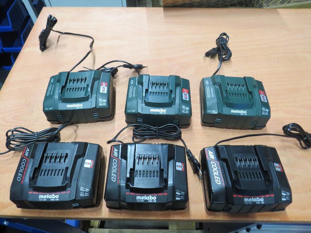 Metabo ASC 145 Acculader | 12-36 V | AIR COOLED - 627378000, Nieuw, Zandhaarweg, Ophalen of Verzenden, Metabo.com