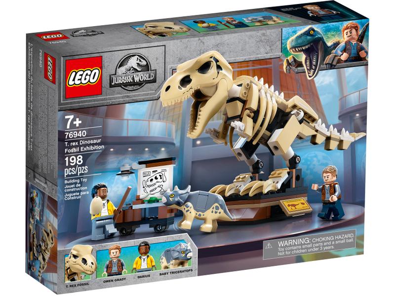 Lego Tentoonstelling dinosaurusfossiel van T. rex (76940), Ophalen of Verzenden, Nieuw, Complete set, Lego