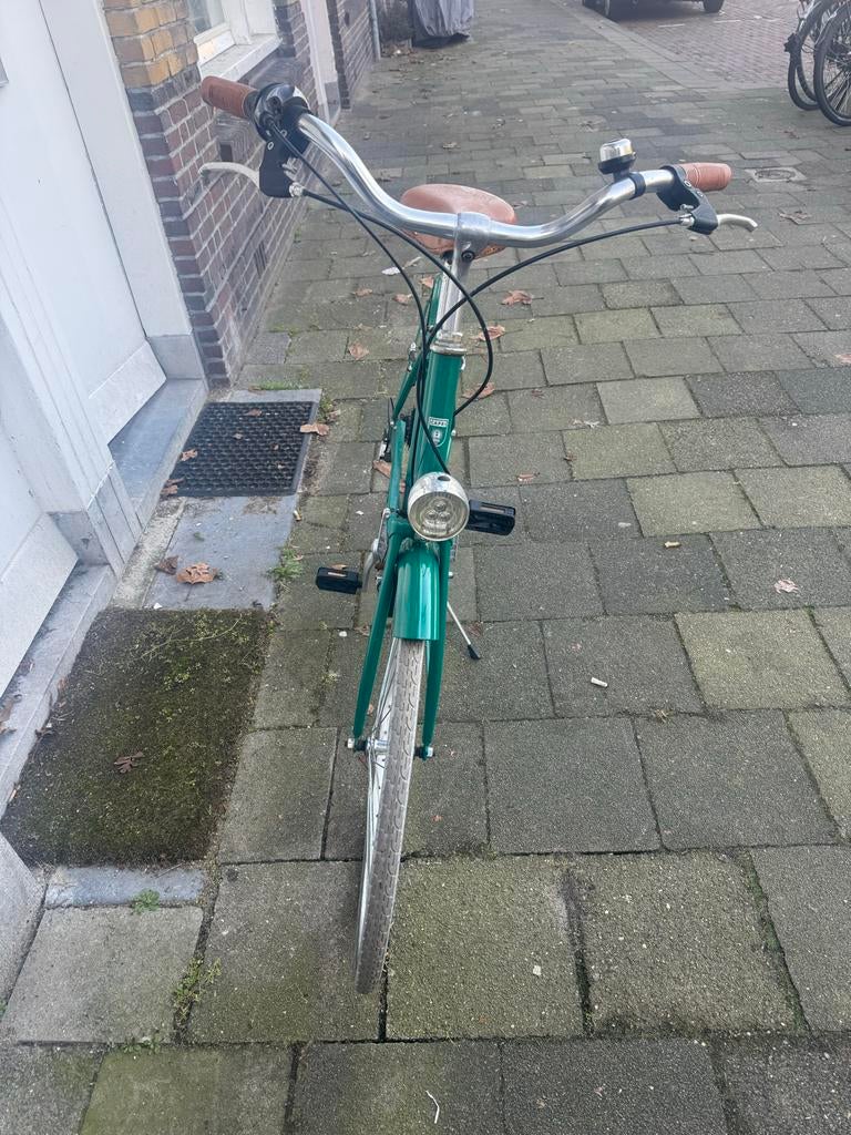Capri Valentina Stadsfiets - Smaragdgroen, Fietsen en Brommers, Fietsen | Dames | Damesfietsen, Gebruikt, Overige merken, (Extra) lage instap