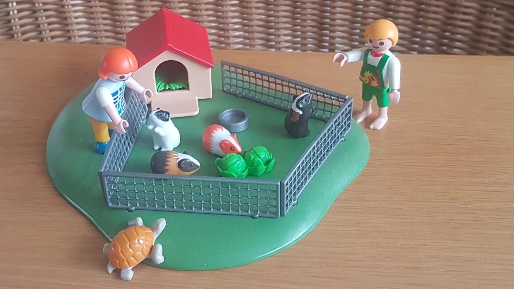 playmobil 3210 kinderen met cacia's, Ophalen of Verzenden, Gebruikt