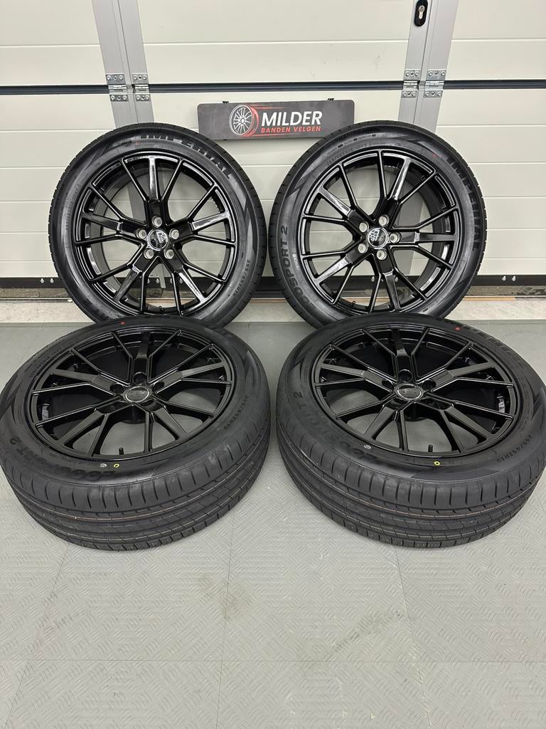 Audi RS6 Performance look velgen+banden 19” Q3 5x112 Nieuw, 19 inch, Industrieweg Oost 5b9, Banden en Velgen, Nieuw