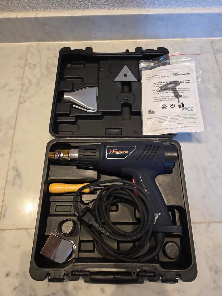 X-kraft Q1B-YJ1-200 Heteluchtpistool - Nieuwstaat, Ophalen of Verzenden, Nieuw