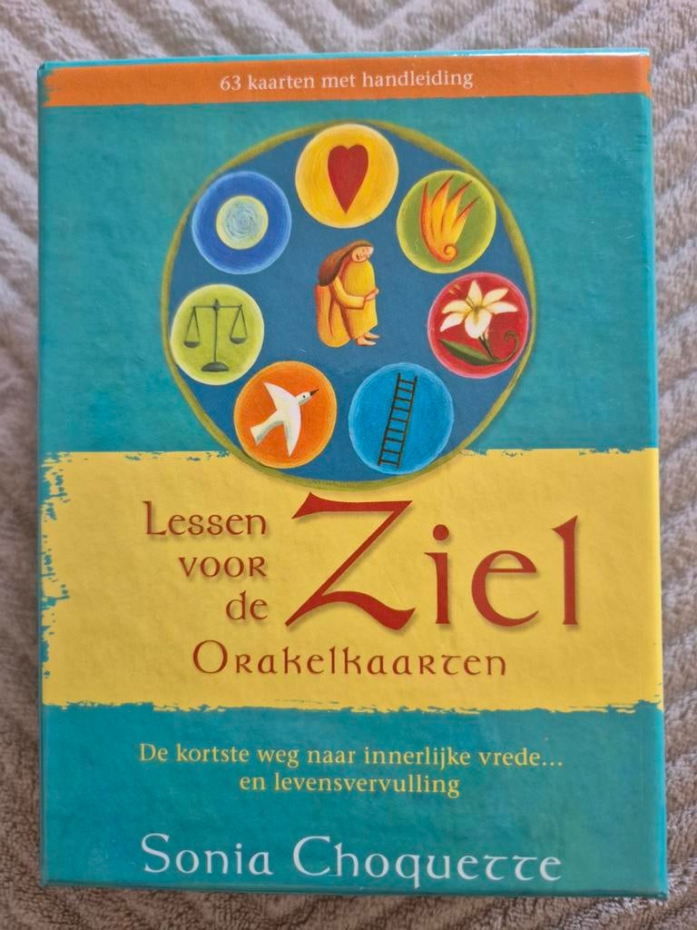 Lessen voor de Ziel - Orakelkaarten, Zo Goed Als Nieuw, Ziel of Sterfelijkheid, Overige typen, Ophalen of Verzenden, Zo goed als nieuw