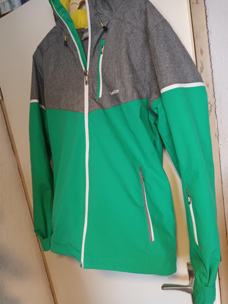 Winterjas skijas winterjack Decathlon Wedze mt S groen grijs, Kleding | Heren, Ophalen of Verzenden, Zo goed als nieuw, Decathlon