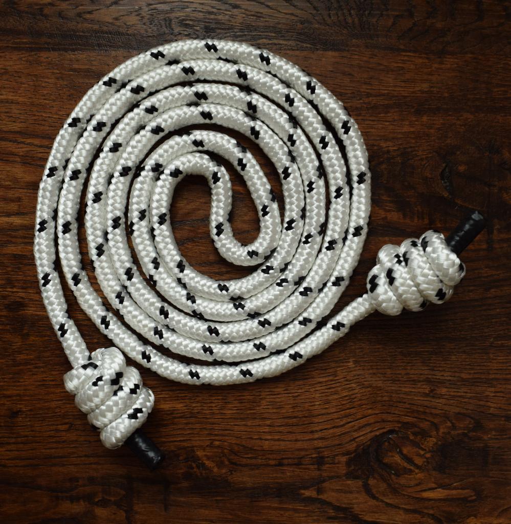 Handgemaakte Flow Rope – 14 mm Dubbel Gevlochten Polyester, Sport en Fitness, Fitnessmaterialen, Nieuw, Battle rope, Armen, Benen