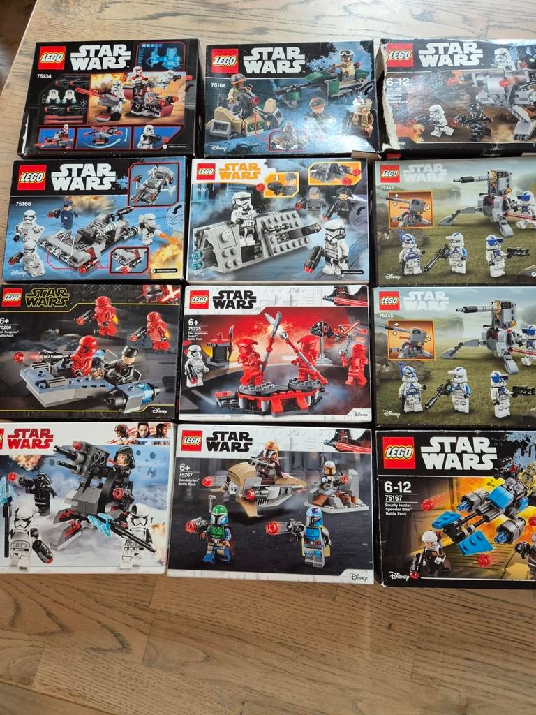 Lego Star Wars battle packs - nieuw, Ophalen of Verzenden, Nieuw