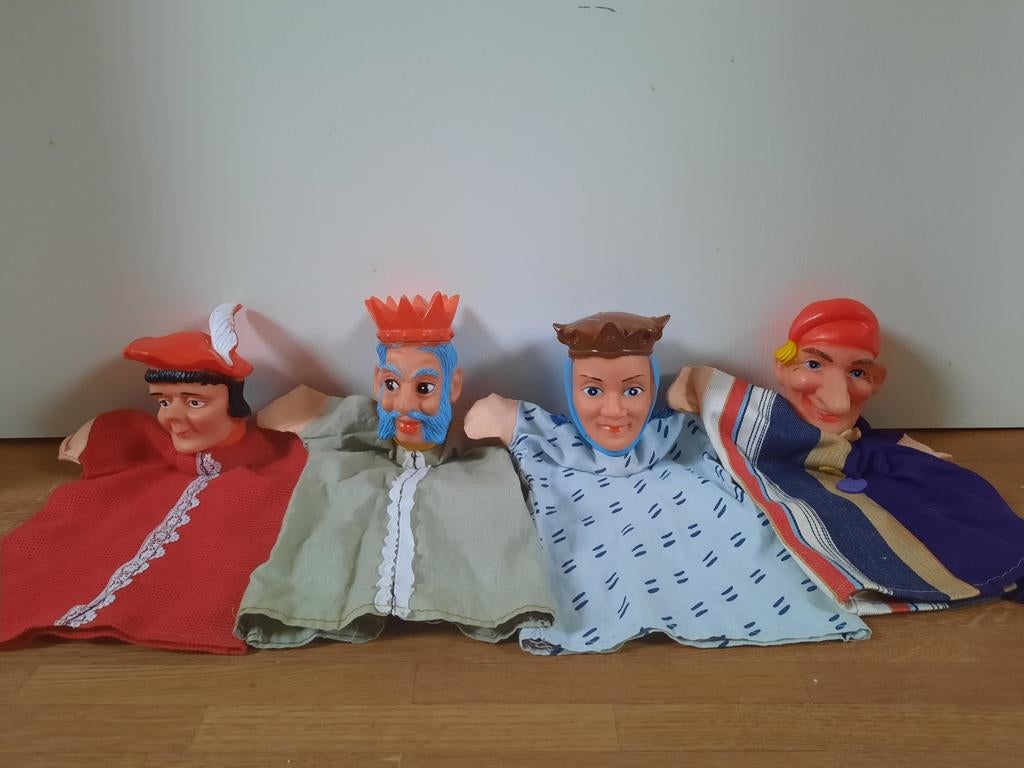 Handpoppen, Antiek en Kunst, Antiek | Speelgoed, Ophalen of Verzenden