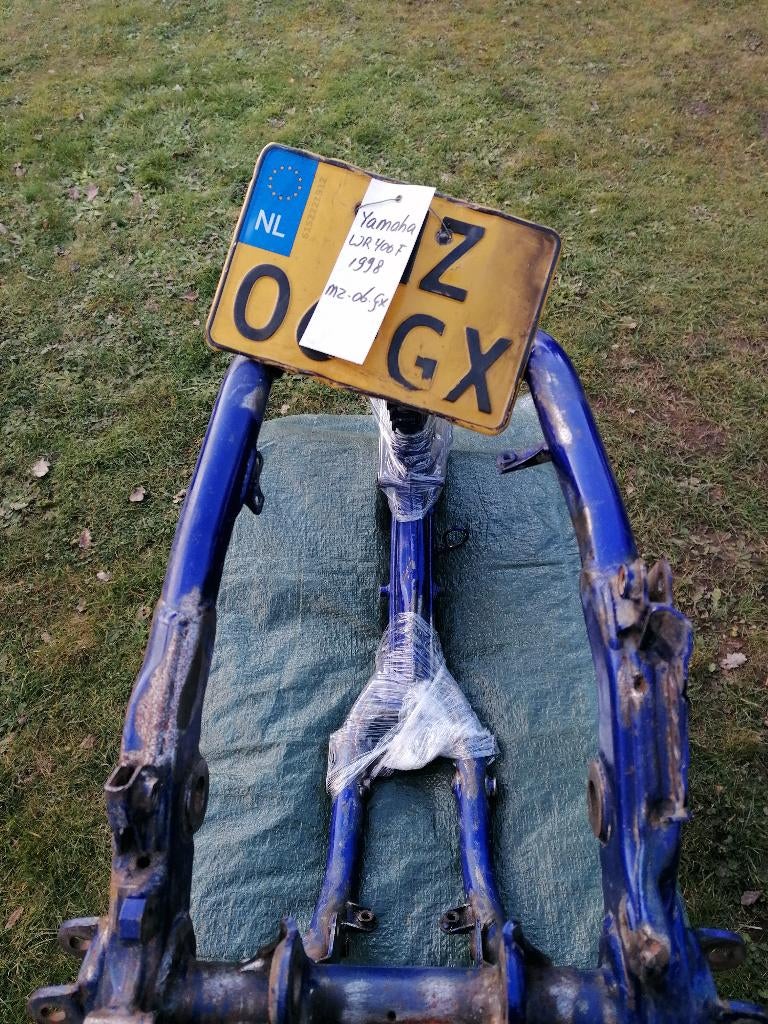Yamaha Wr400f frame met kenteken, Ophalen, Gebruikt
