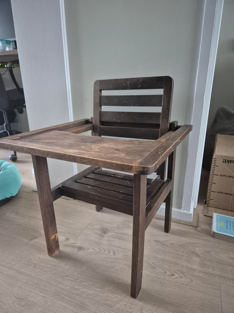 Antieke Houten Kinderstoel, Ophalen