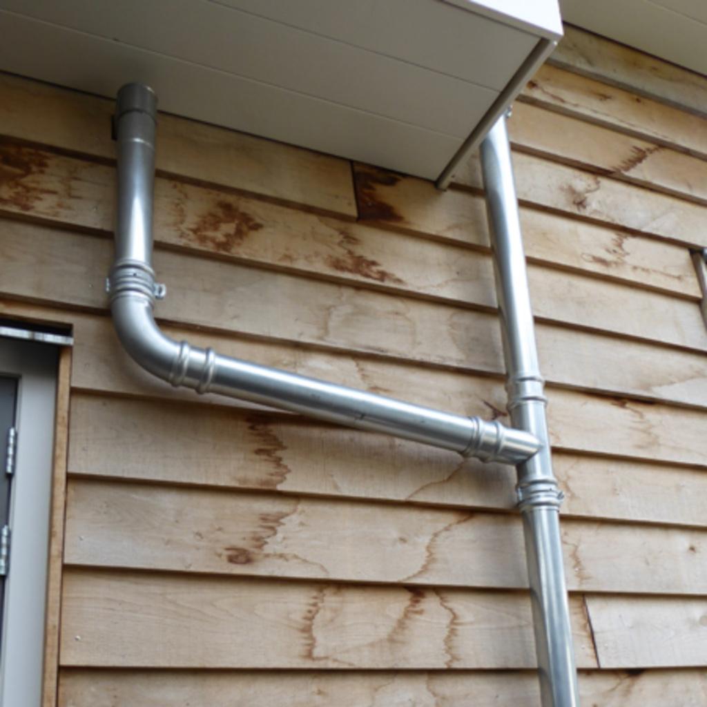 Zinken regen pijpen scherpe prijzen !!!! 80 mm 10.75 € p/m, Ophalen, Afvoer, 2 tot 4 meter, Nieuw