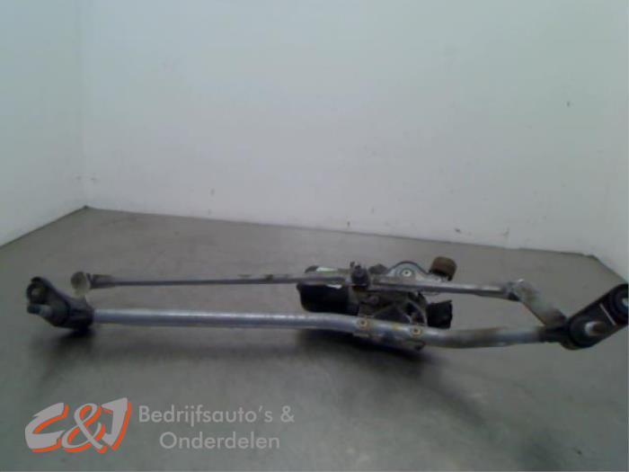 Ruitenwismotor + Mechaniek van een Renault Kangoo, Gebruikt, -, Renault, -