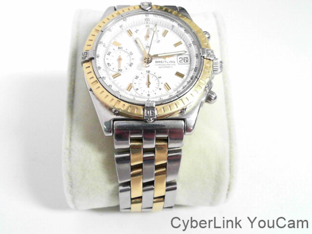 321824 Breitling Chronomat Gold-Steel 39mm, Ophalen of Verzenden, Zo goed als nieuw, Polshorloge, Breitling