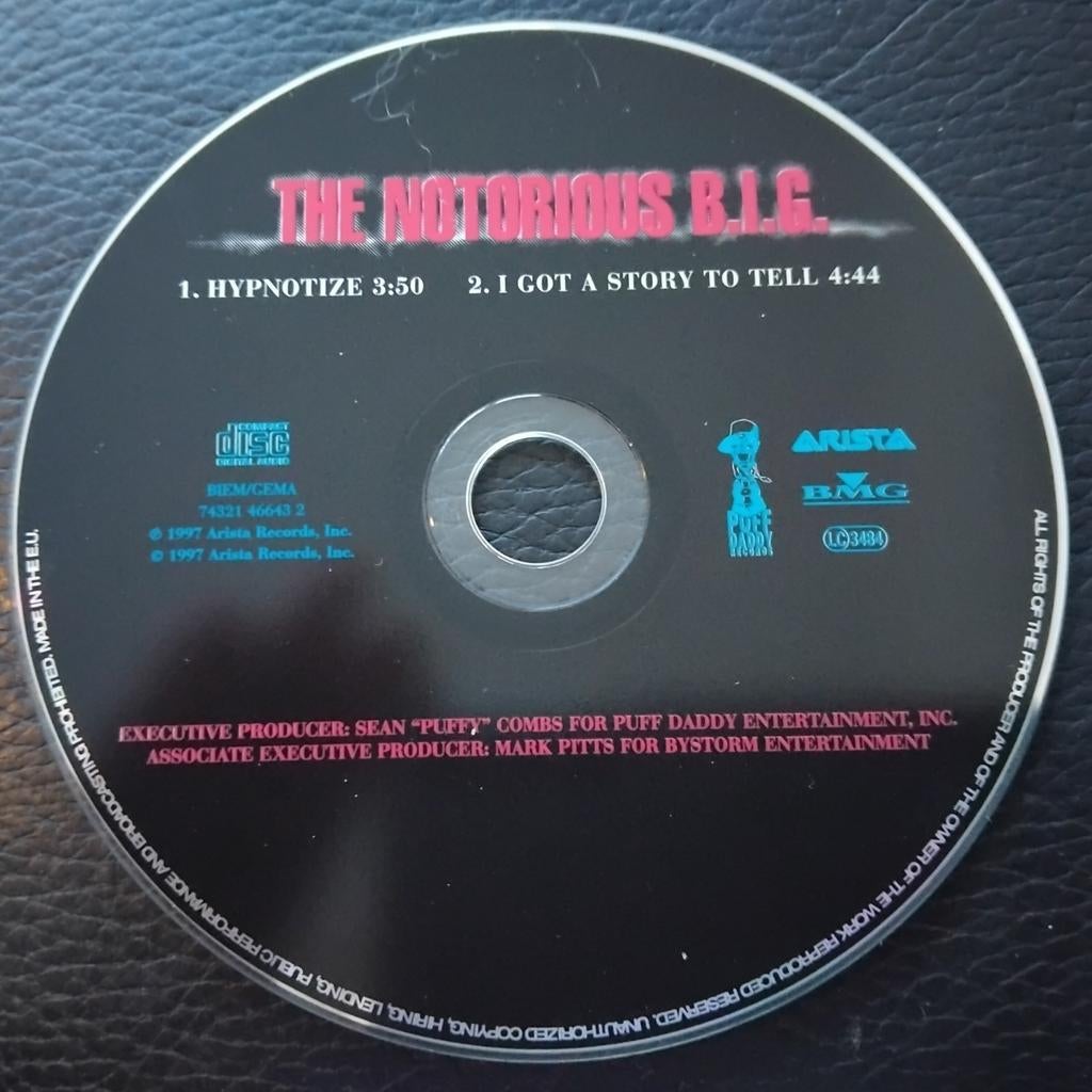 The Notorious B.I.G. - Hypnotize CD Single 1997, Ophalen of Verzenden, 1985 tot 2000, Gebruikt