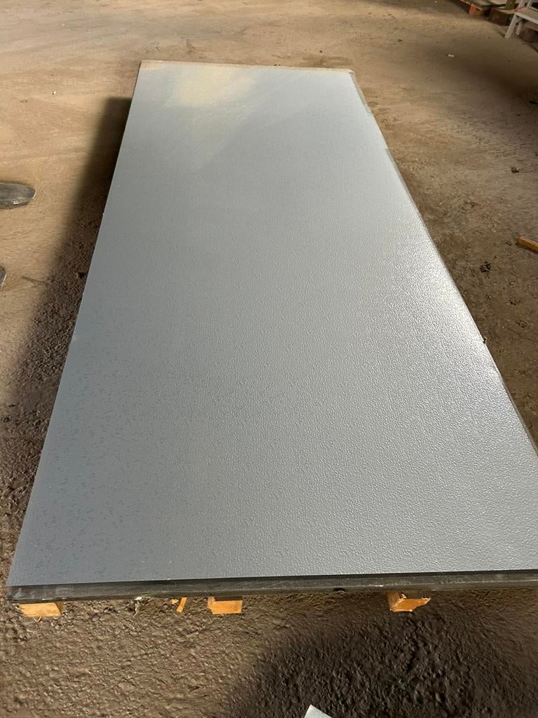 Staal plaat ( Stucco ) 3000x1250x0.8mm, Ophalen, Zo goed als nieuw, Overige materialen, Minder dan 20 mm