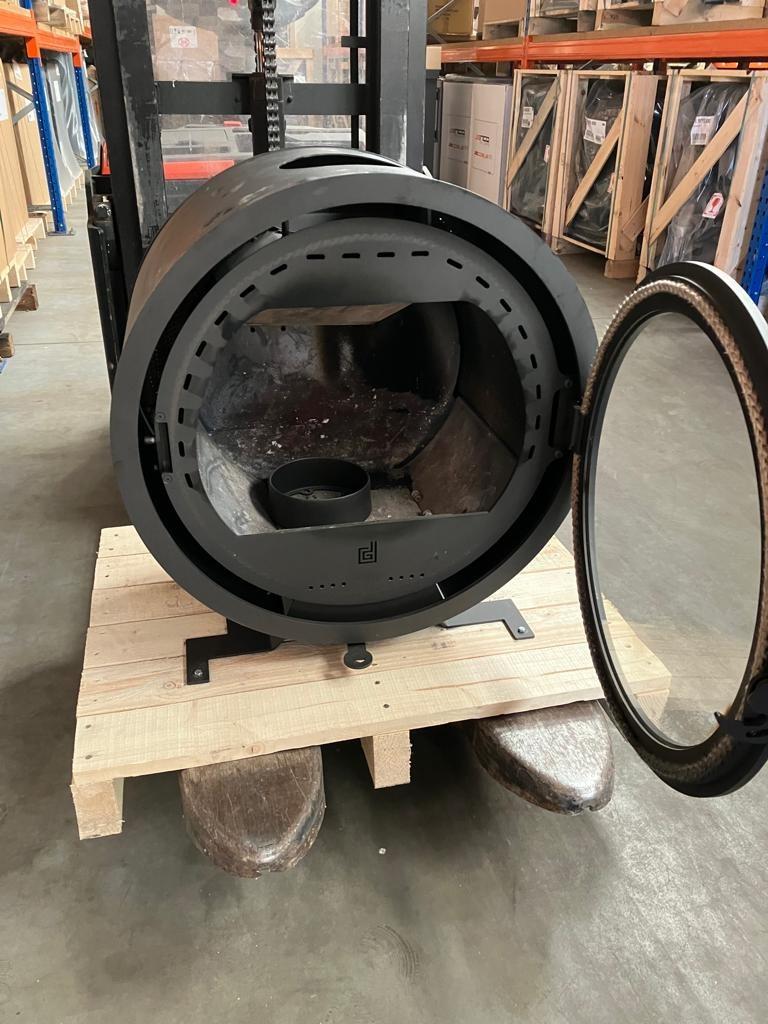 gebruikte houtkachel dik geurts odin front !!!!!!!!!, Huis en Inrichting, Kachels, Ophalen, Houtkachel, Zo goed als nieuw, Vrijstaand