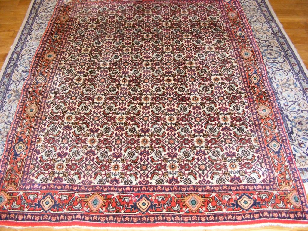 Handgeknoopt Perzisch Tapijt. Bidjar iran Maat:1.18X1.63m, Overige kleuren, 100 tot 150 cm, Ophalen of Verzenden, Zo goed als nieuw