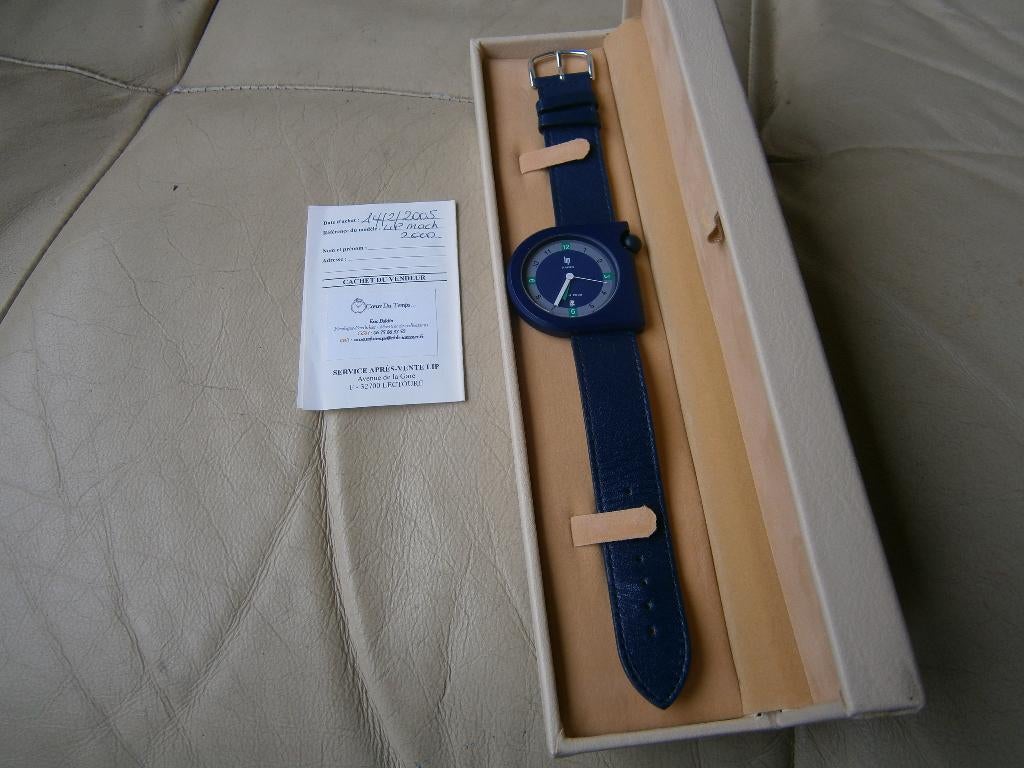 LIP mach 2000 new old stock, Sieraden, Tassen en Uiterlijk, Horloges | Heren, Ophalen of Verzenden, Nieuw, Overige merken
