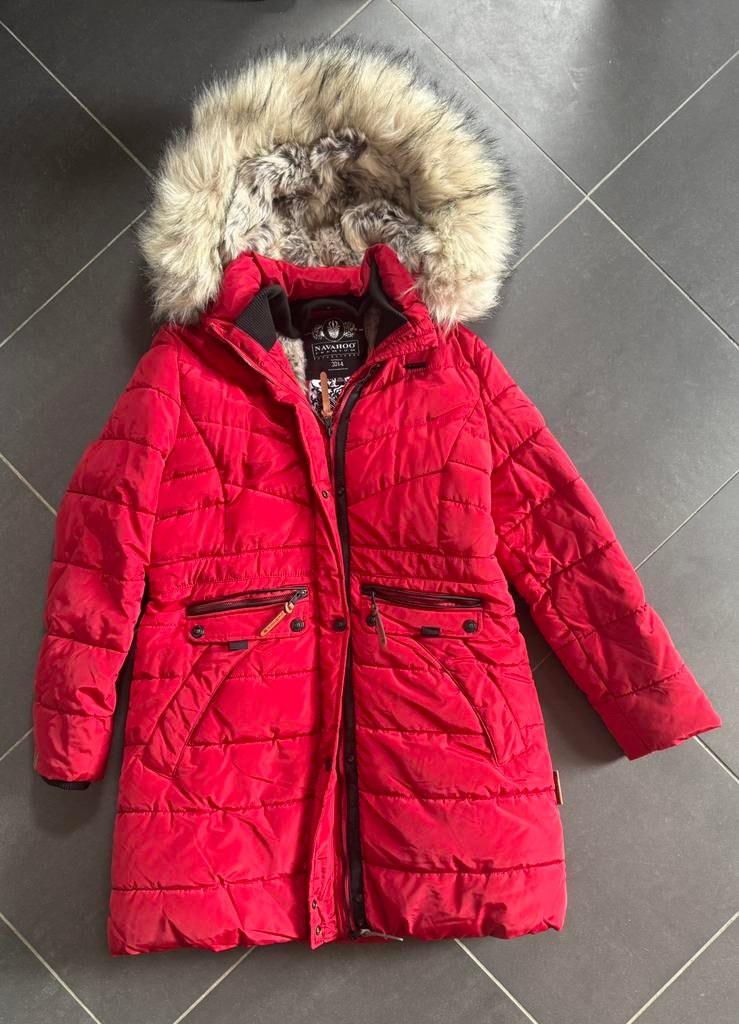 Winterjas Navahoo XXL, Ophalen of Verzenden, Zo goed als nieuw, Maat 46/48 (XL) of groter, Rood