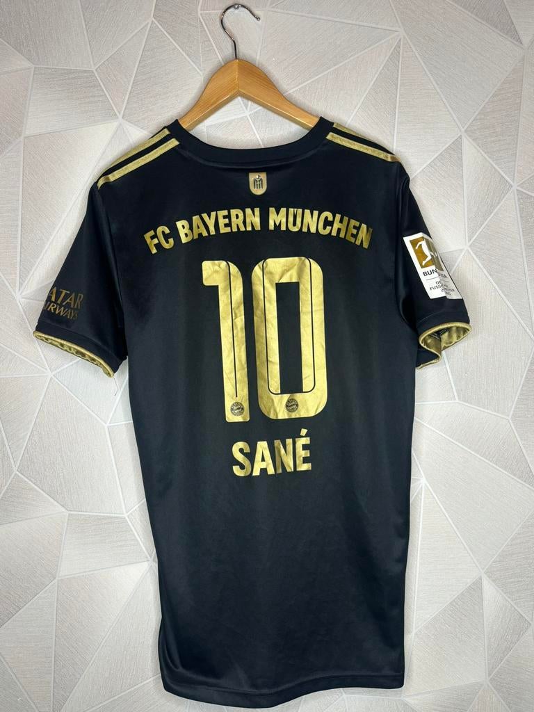 Bayern München Uit 2021/2022 Sané, Maat L, Ophalen of Verzenden, Zo goed als nieuw, Shirt
