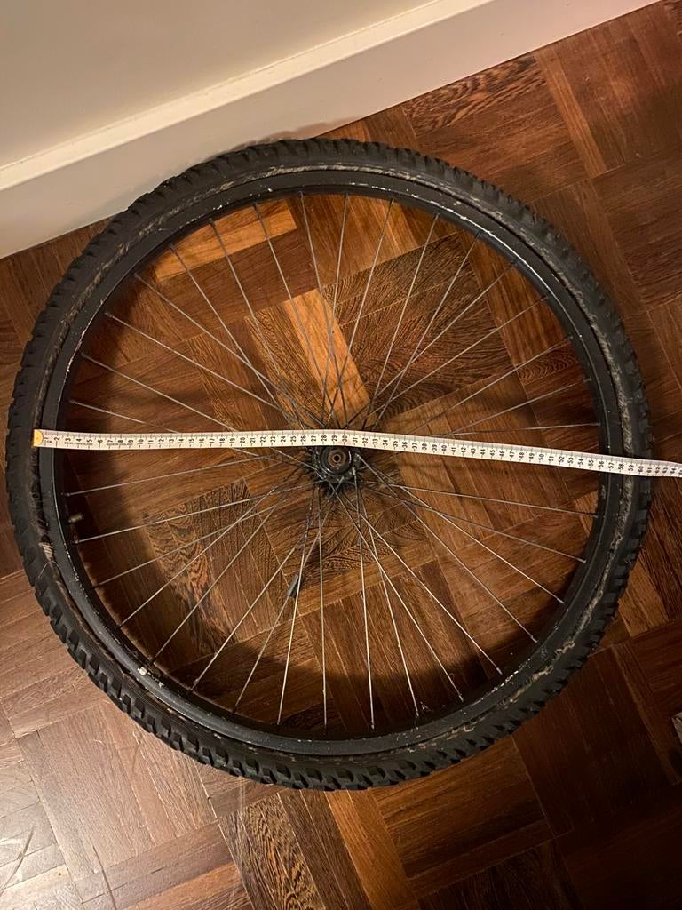 Voorwiel fiets, Ophalen, Gebruikt, Wiel