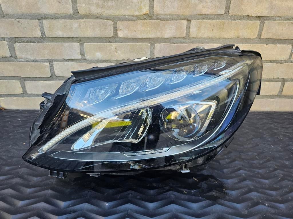 Linker LED High Perf koplamp W205 C Klasse A2058200561 compl, Ophalen of Verzenden, Gebruikt, Mercedes-Benz