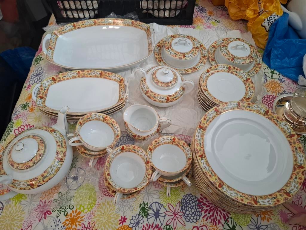 Epiag Royal Czechoslovakia Thee / Feest servies set, Antiek en Kunst, Ophalen