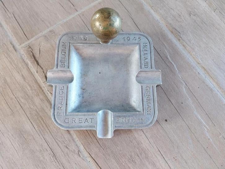 Asbak trench art wo2 40-45 Belgium Holland Germany, Verzamelen, Militaria | Algemeen, Ophalen of Verzenden, Landmacht, Duitsland