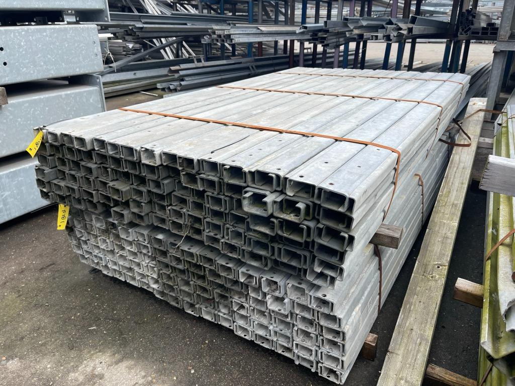 C-profielen 60x40 mm / 70x40 mm | L=1945 mm | Gegalvaniseerd, Ophalen, Gebruikt, IJzer