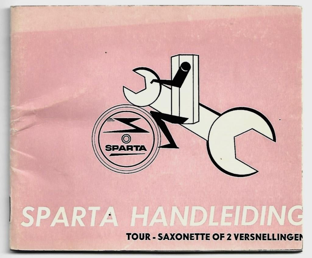 Sparta Tour Saxonette handleiding instructieboek (4384z), Ophalen of Verzenden, Zo goed als nieuw
