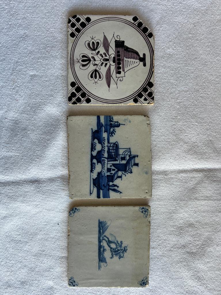 3 tegels, Ophalen of Verzenden