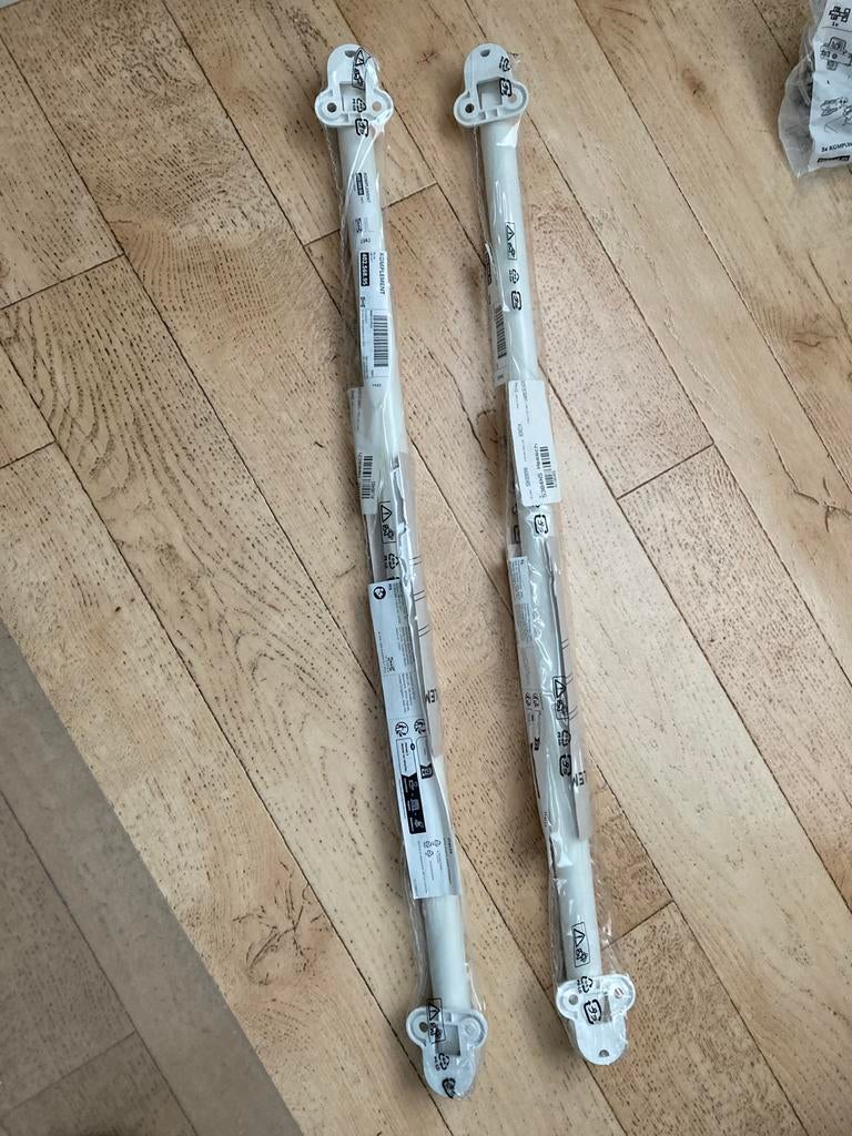 IKEA Komplement Kledingroede wit 75 cm Nieuw in verpakking, Ophalen, Nieuw