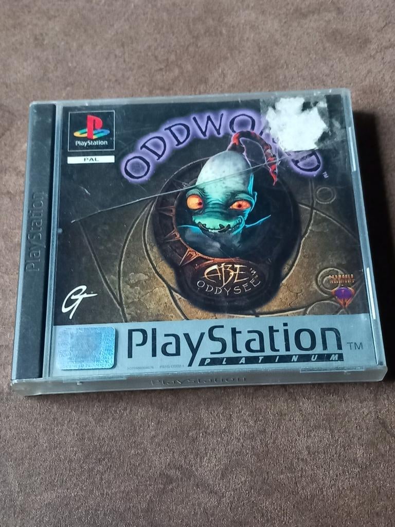 Playstation 1 oddworld : abe's oddysee, Spelcomputers en Games, Games | Sony PlayStation 1, 1 speler, Racen en Vliegen, Ophalen of Verzenden