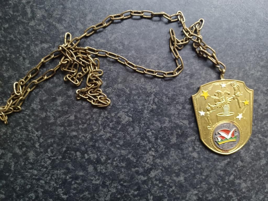 Carnavals medaille Peelvruijters Zannik 1974, Ophalen, Overige materialen, Nederland