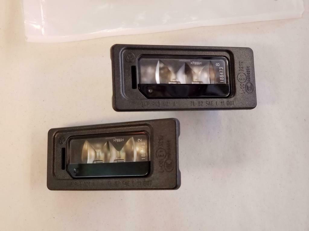 volkswagen led kenteken verlichting new golf tiguan touran, Auto-onderdelen, Seat, Nieuw, Ophalen of Verzenden, VW Hella